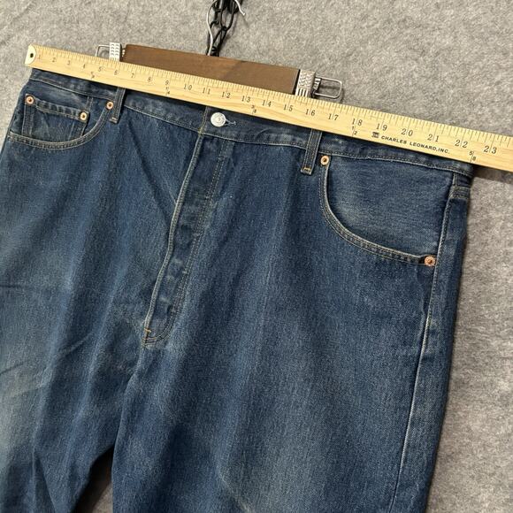 Vtg Levis 501xx Jeans Mens 44x29 Blue Button Fly - SEE NOTES‎ - Picture 12 of 12